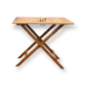 Terrace Tables: JcT Folding Table made of teakwood (image 6 of 8).