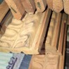 Bahan Bangunan: List Profil Kayu di buat dari kayu akasia (gambar 7 dari 13).