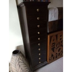 Living Room - Credenza: Teak Wood Filling Cabinet made of teakwood (image 1 of 1).