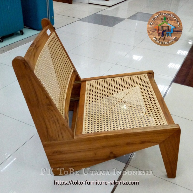 Living Room - Chairs: Rattan Guest Chair N made of teakwood, rattan (image 1 of 5). Living Room - Chairs: Rattan Guest Chair N made of teakwood, rattan (image 1 of 5).