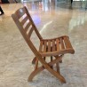 Terrace: Folding Chair S made of teakwood (image 3 of 5).
