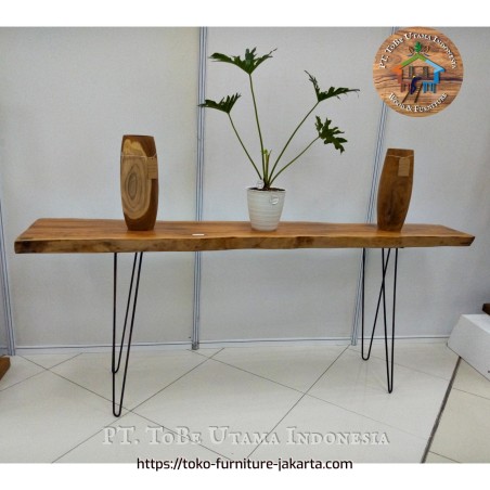 Natural Edge Console Table 1/3