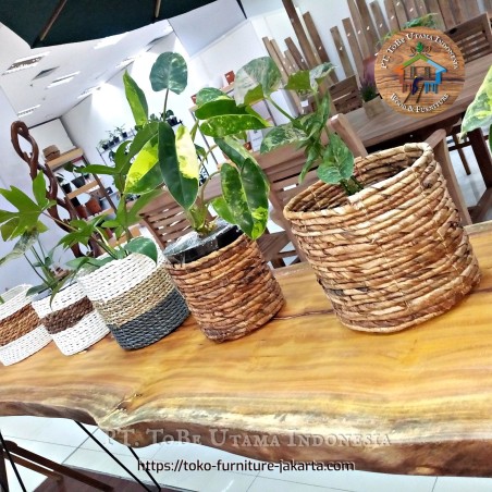 Terrace Tables: Natural Edge Jackfruit Wood Board made of jackfruit wood (image 1 of 2).