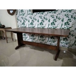 Ruang Makan - Meja Makan: Meja Makan Besat Jati di buat dari kayu jati (gambar 1 dari 1).