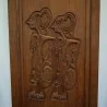 Pintu: Pintu Ukiran Wayang Kayu Jati di buat dari kayu jati (gambar 2 dari 8).