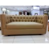 Living Room - Chairs: Sofa Chesterfield made of leather, sponge (image 16 of 16).