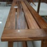 Terrace - Bench: Long Outdoor Teak Wood Bench made of teakwood (image 4 of 5).