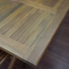 Garden - Teak: Garden Folding Table made of teakwood (image 3 of 5).