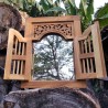 Aksesoris - Kaca Kayu: Kaca Ukir Jepara di buat dari kayu jati, kaca (gambar 1 dari 2).