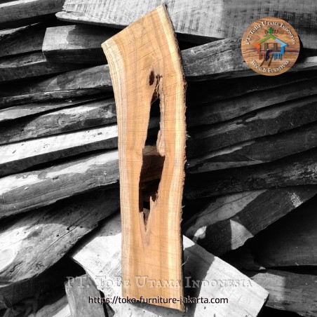 Art: Rustic Wood made of teakwood (image 1 of 3).