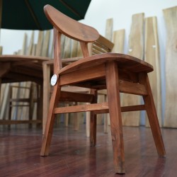 Dining Room - Dining Chairs: Ropan Dining Chair made of teakwood (image 2 of 5).