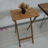Outdoor: Camping Folding Table made of teakwood (image 1 of 7).