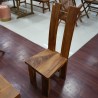 Dining Room - Dining Chairs: Trembesi Dining Chair H made of teakwood, trembesi wood (image 6 of 9).