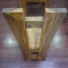Ruang Makan - Kursi Makan: Kursi Makan Trembesi H di buat dari kayu jati, kayu trembesi (gambar 8 dari 9).