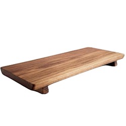 Kitchenware: Cutting Board with Legs made of teakwood (image 1 of 1).
