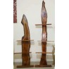 Accessories - Wall Decoration: Teak Wood Wall Decor (Doublepack) made of teakwood (image 2 of 2).