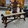 Living Room - Entry Tables: Graha Shakira Entrance Table Marble made of mahogany wood (image 7 of 13).