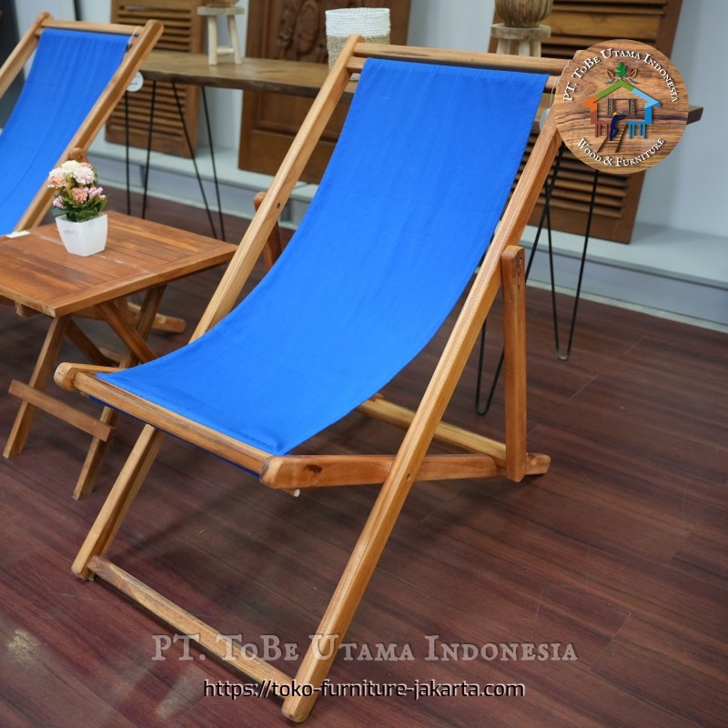 Terrace: Beach Chair made of teakwood (image 1 of 4). Terrace: Beach Chair made of teakwood (image 1 of 4).