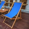 Terrace: Beach Chair made of teakwood (image 1 of 4).