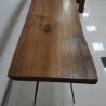Living Room - Entry Tables: Natural Edge Console Table made of mahogany wood (image 15 of 17).