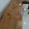 Ruang Keluarga - Meja Dinding: Meja Konsol Pinggir Alami di buat dari kayu mahoni (gambar 17 dari 17).