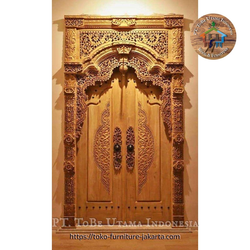 Doors: Bali Gebyok 01 made of teakwood (image 1 of 1).