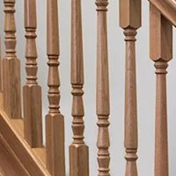 Stairs: Railing Stairs / Balcony Gate made of teakwood, mahogany wood, bengkirai wood (image 1 of 3).