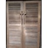 Pintu: Pintu Betawi dengan Keris di buat dari kayu jati (gambar 1 dari 1).