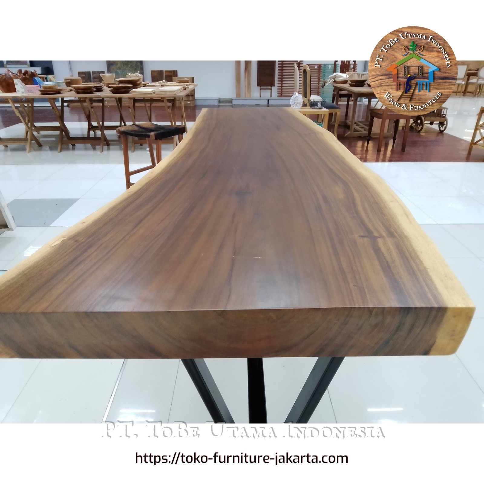 Living Room: Trembesi Wood Table (image 1 of 1).