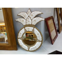 Accessories: Decorative Mirrors of Lombok Shells 2 (image 1 of 1).