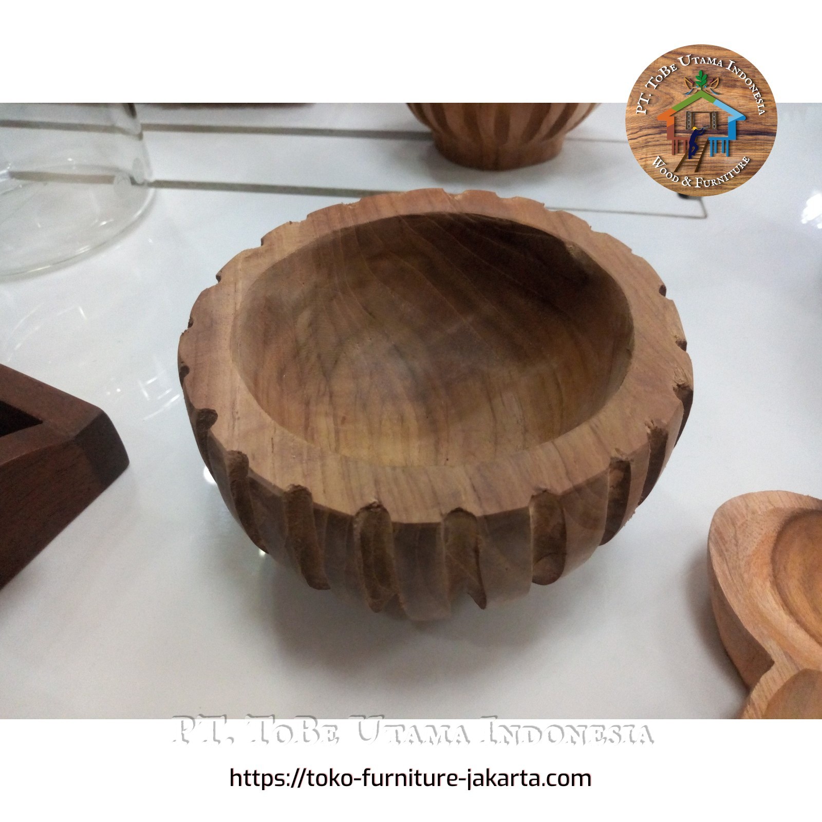 Dining Room: Salur Wooden Bowl (image 1 of 1).