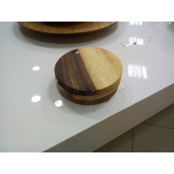 Dining Room: Wooden Coasters (image 1 of 1).