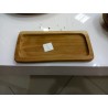 Dining Room: Small Teak Wood Tray (image 1 of 1).