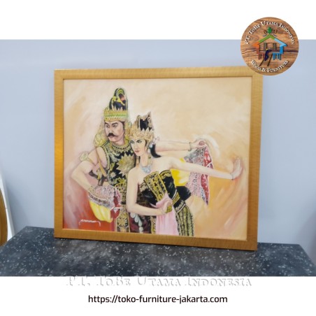 Aksesoris: Lukisan Rama & Sinta (gambar 1 dari 1).