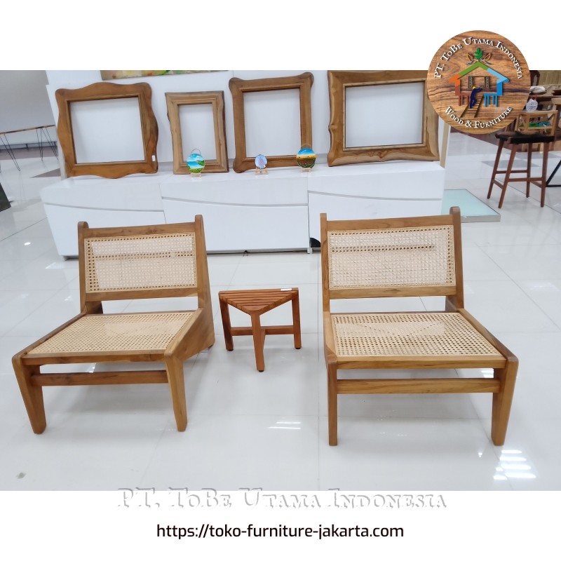 All Products in Stock: Rattan Guest Chair Set (image 1 of 1).