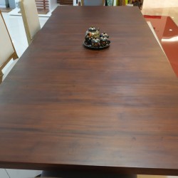 Ruang Makan: Meja Meeting Kayu Solid (gambar 13 dari 27).