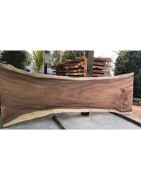 Trembesi Wood: Slabs for Dining Table, Kitchen Island & Coffee Tables