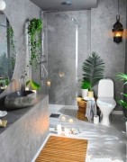 Bathroom Interior Fixtures and Luxury Accessories