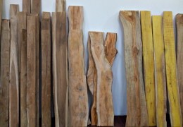Wood as Home and Building Wall Decoration